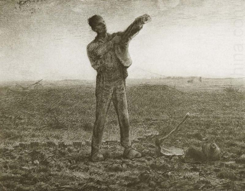 Jean Francois Millet Knock off china oil painting image
